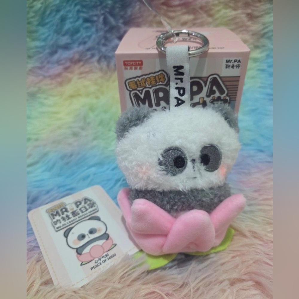 🆕 Mr. PA Panda Keychain Plush